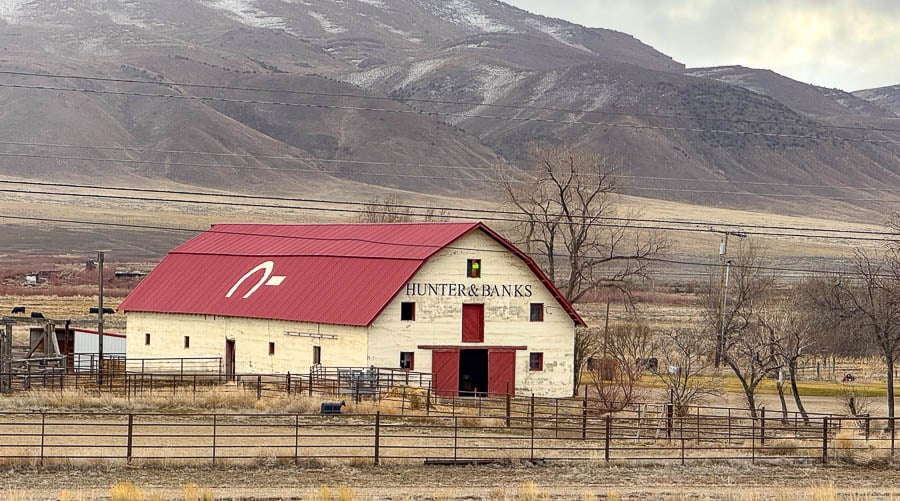 Hunter Banks Ranch Elko Nevada ghost town railroad siding