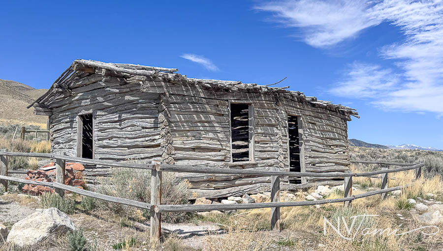 Cave Creek Ghost Town Ruby Valley Lake Elko County Nevada NV Bressman Cabin