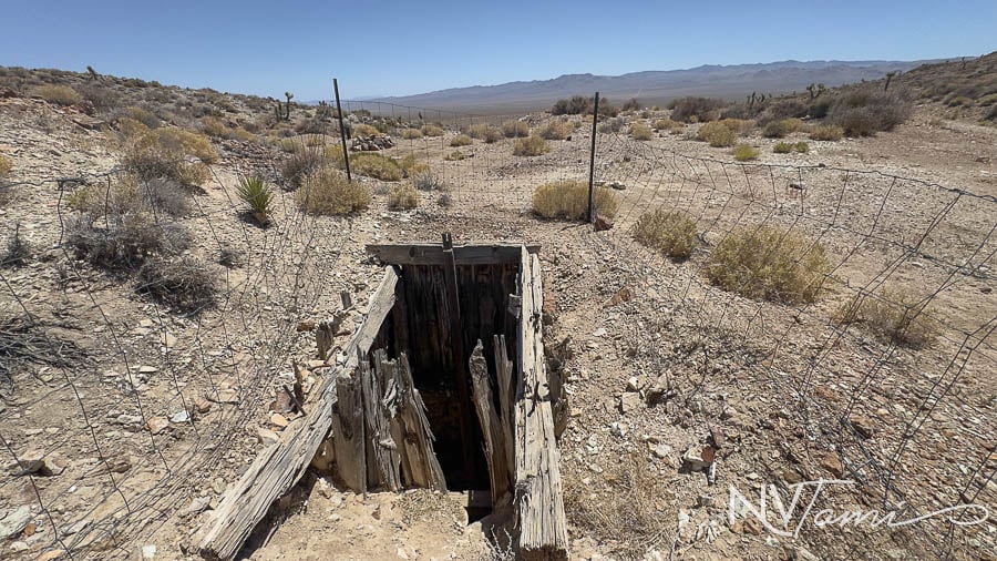 Esmeralda County Nevada Ghost Towns abandoned near Goldfield ruins mine Brown's Hope