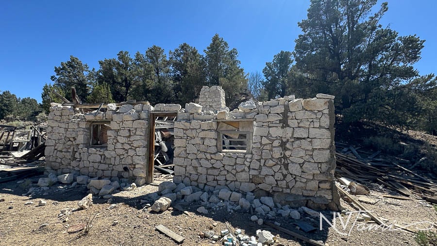 Esmeralda County Nevada Ghost Towns abandoned near Goldfield ruins Tule Canyon Del Bondido