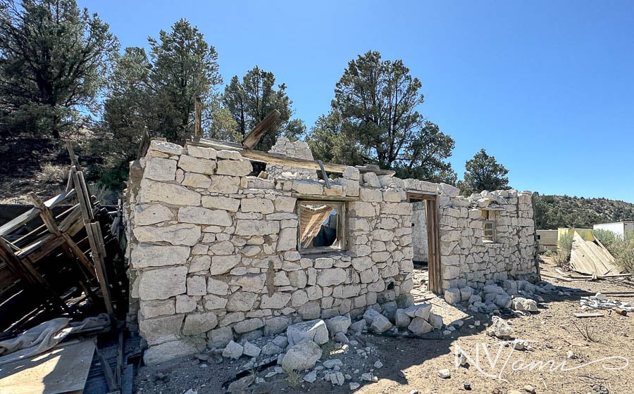 Esmeralda County Nevada Ghost Towns abandoned near Goldfield ruins Tule Canyon Del Bondido
