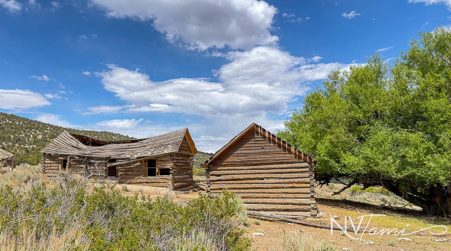 Nevada Ghost Towns White Pine County Abandoned Ruins Blue Mass Scenic Area Ranch