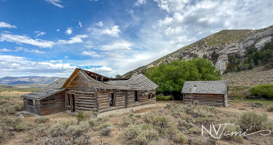 Nevada Ghost Towns White Pine County Abandoned Ruins Blue Mass Scenic Area Ranch
