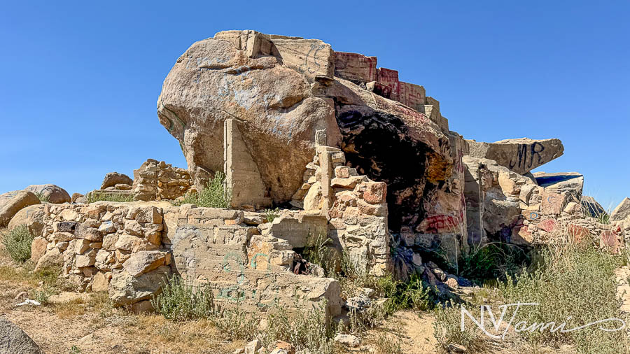 Ghost Towns abandoned Kern County California ruins Rock House Mount Mesa Sanitarium