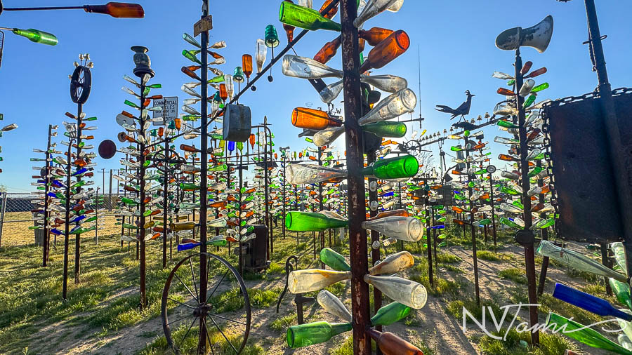 Ghost Towns abandoned Kern County California ruins Oro Grande Elmer's Bottle Tree Farm