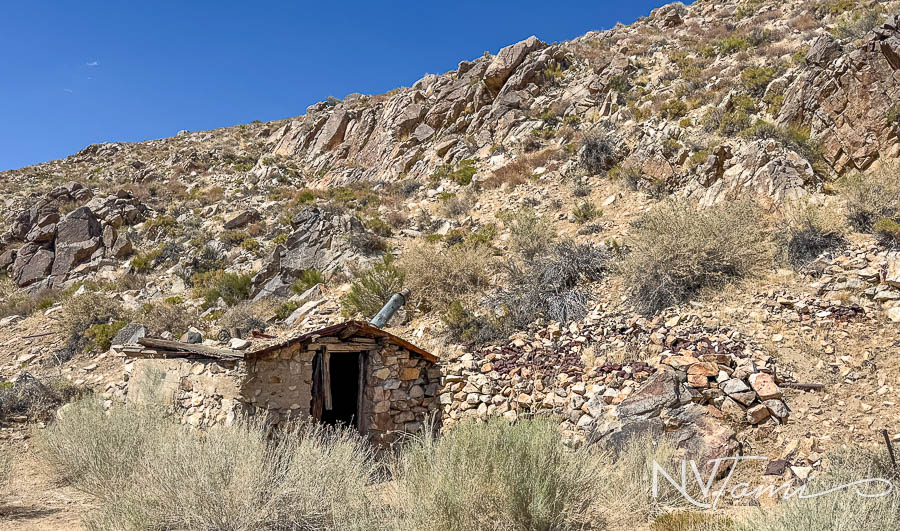 Esmeralda County Nevada Ghost Towns abandoned near Goldfield ruins Tule Canyon Rachford's Stage Stop