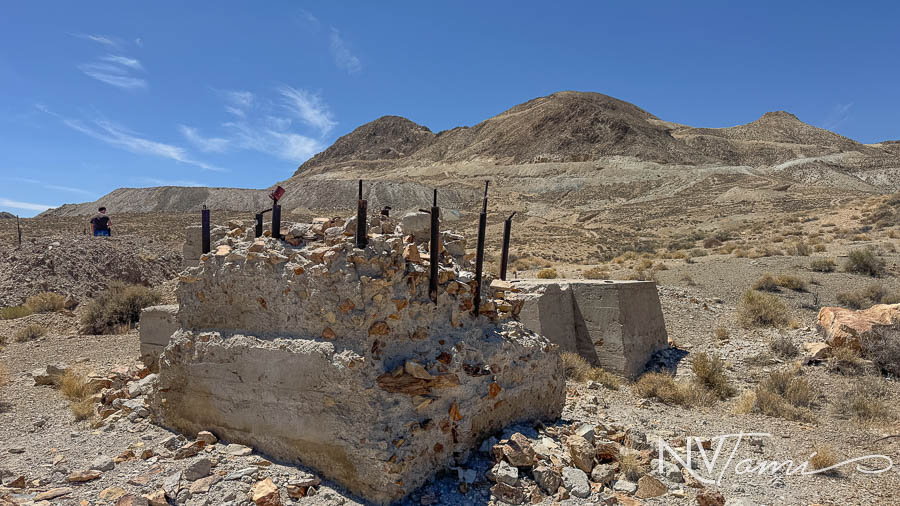 Esmeralda County Nevada Ghost Towns abandoned near Goldfield ruins Divide