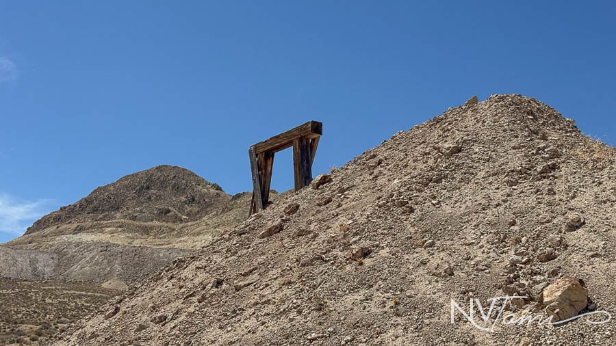 Esmeralda County Nevada Ghost Towns abandoned near Goldfield ruins Divide