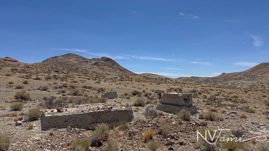Esmeralda County Nevada Ghost Towns abandoned near Goldfield ruins Divide
