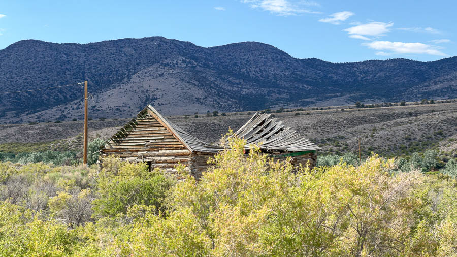 Nevada Ghost Towns White Pine County Abandoned Ruins Uvada