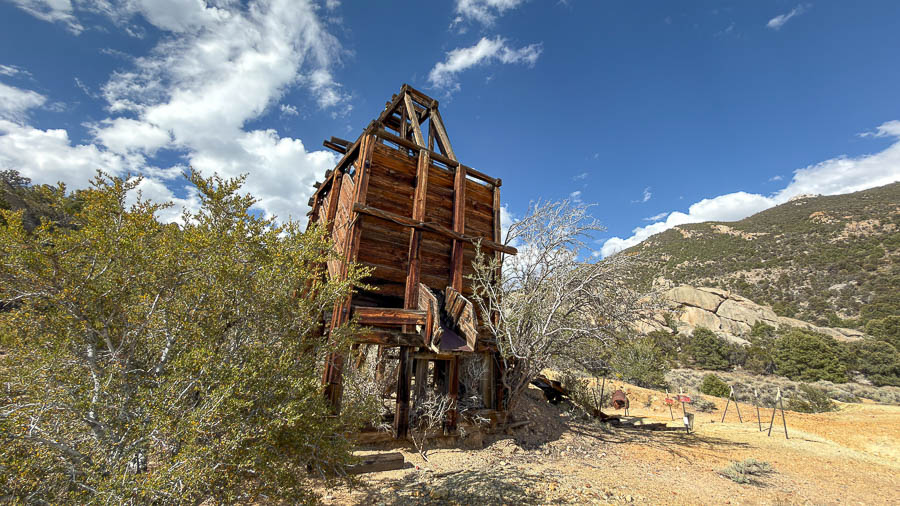 Nevada Ghost Towns White Pine County Abandoned Ruins Tungstonia