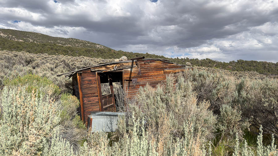 Nevada Ghost Towns White Pine County Abandoned Ruins Tungstonia