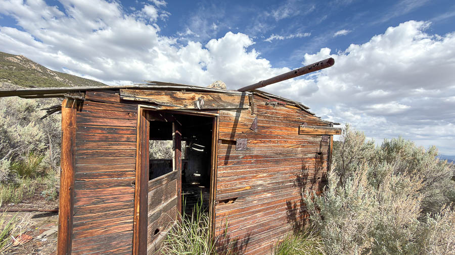 Nevada Ghost Towns White Pine County Abandoned Ruins Tungstonia