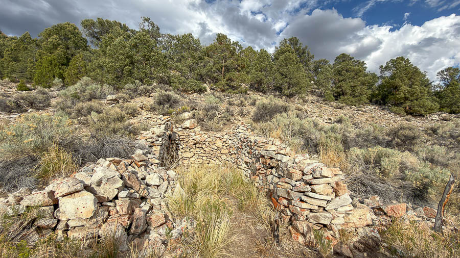 Nevada Ghost Towns White Pine County Abandoned Ruins Glencoe