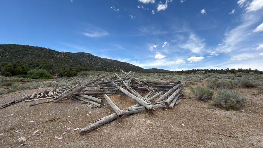 Nevada Ghost Towns White Pine County Abandoned Ruins Siergel Centerville