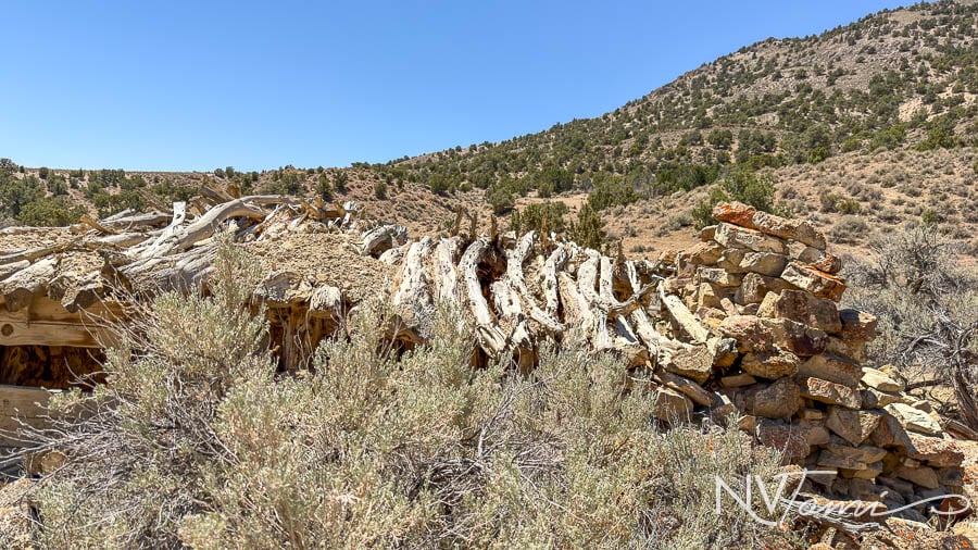 Nevada Ghost Towns White Pine County Abandoned Ruins Pancake Coal Mine